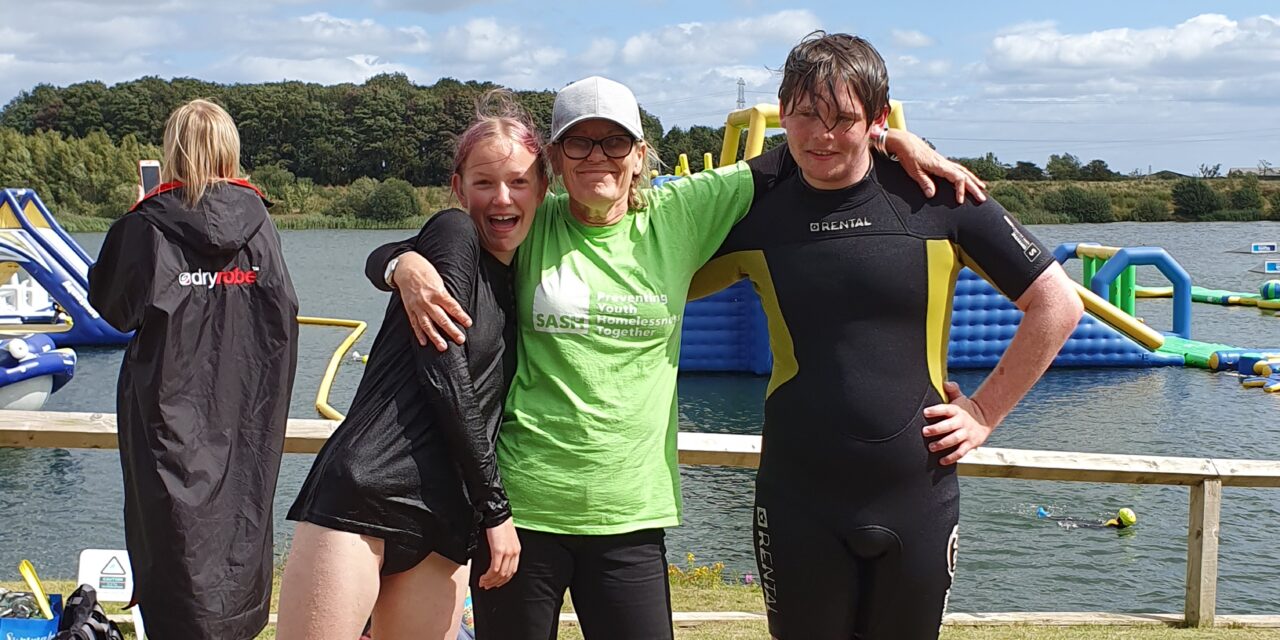 SASH Young People Enjoy a Day Out at North Yorkshire Water Park